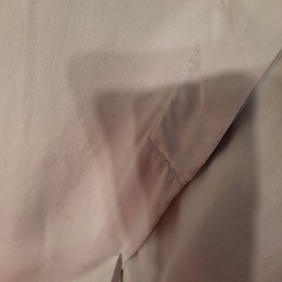 IMAGE 100% Silk VTG Light Green Shirt - Picture 6 of 8